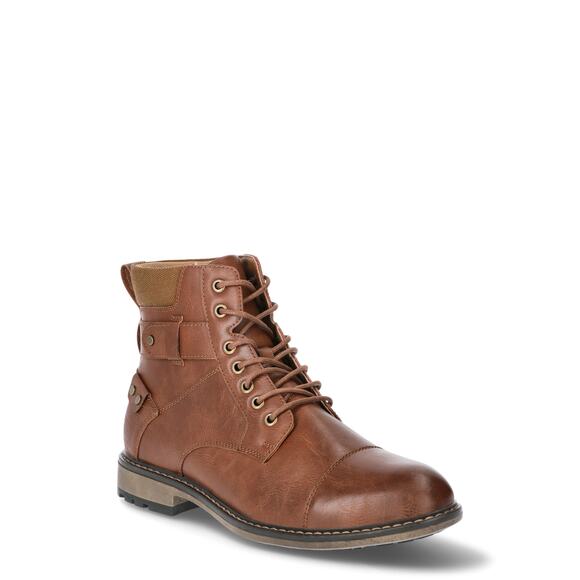 Portland Men's Casual Lace Up Boots - Picture 1 of 5